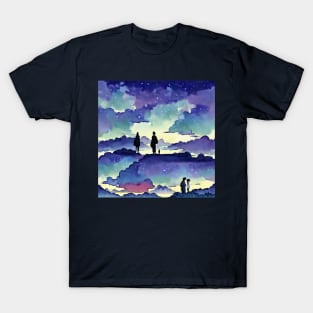 Dreamy cloud valley T-Shirt